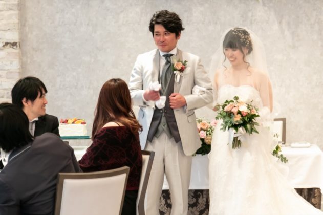 新郎新婦の立ち位置をご存じですか 大阪の1 5次会 会費制結婚式は 1 5次会party